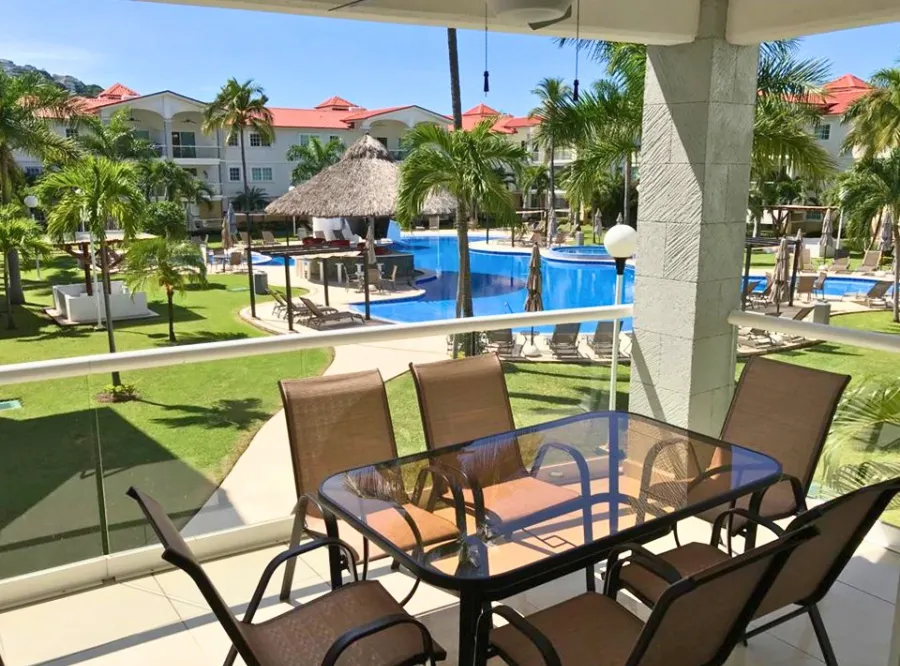 Terraza con vista